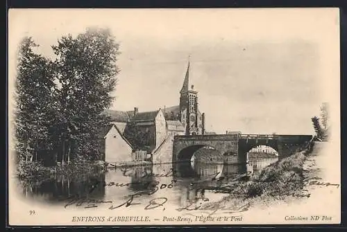 AK Pont-Remy, L`église et le pont