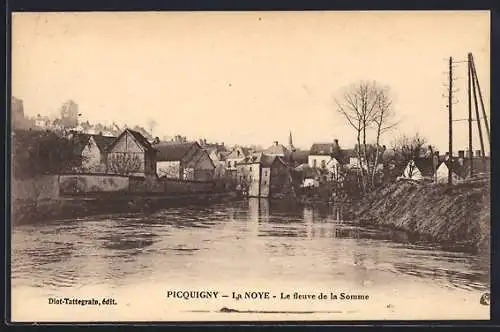 AK Picquigny, La Noye, Le fleuve de la Somme