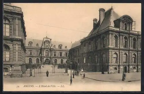 AK Amiens, L`Hôtel de Ville