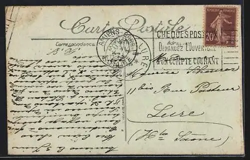 AK Amiens, Rue Desprez, Vue d`ensemble des désastres