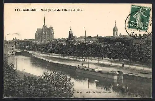 AK Amiens, Vue prise de l`Usine à Gaz