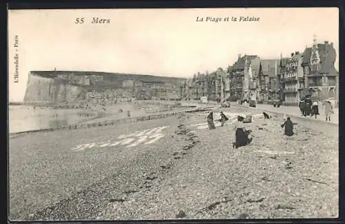 AK Mers, La Plage et la Falaise