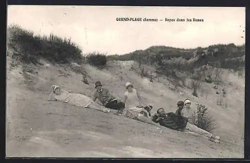AK Quend-Plage, Repos dans les Dunes