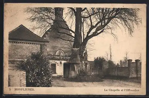 AK Monflières, La Chapelle et l`Offrandier