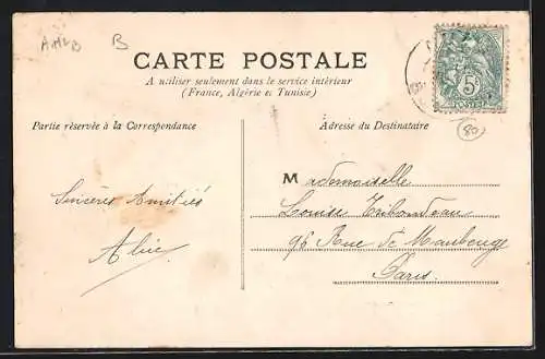 AK Saint-Valery-sur-Somme, Le Magasin au Sel et bateaux amarrés