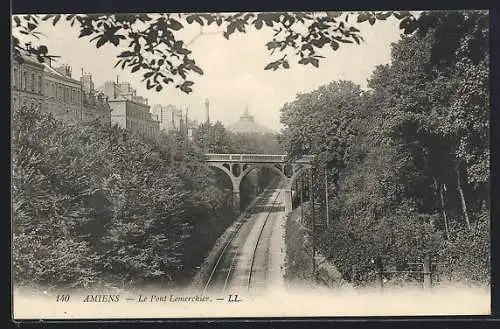AK Amiens, Le Pont Lemercier