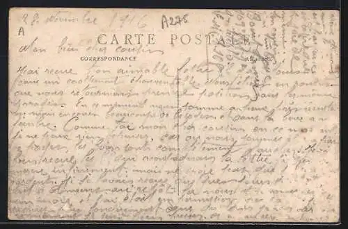 AK Amiens, La Rue Basse des Tanneurs