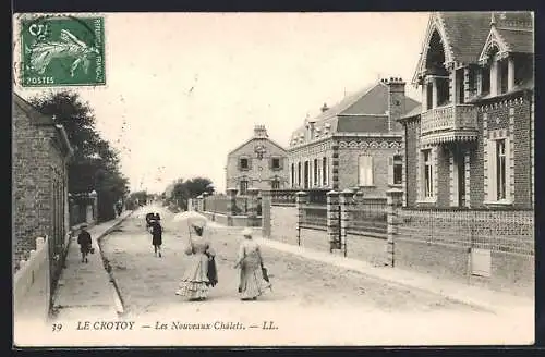 AK Le Crotoy, Les Nouveaux Chalets