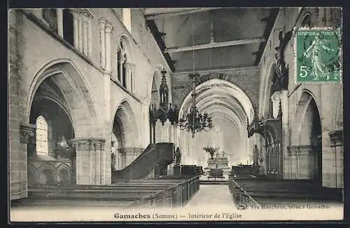 AK Gamaches, Intérieur de l`Église