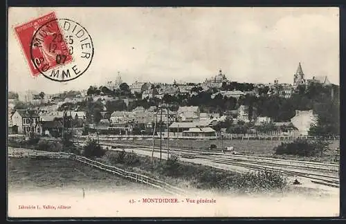 AK Montdidier, Vue générale