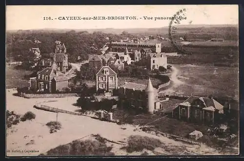 AK Cayeux-sur-Mer, Vue panoramique de Brighton