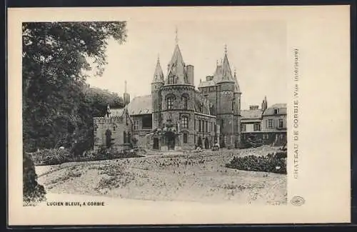 AK Corbie, Château de Corbie, vue extérieure