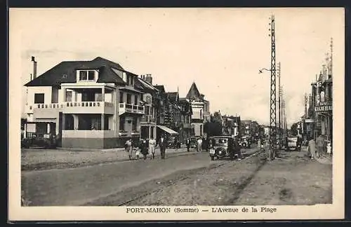AK Fort-Mahon, L`Avenue de la Plage