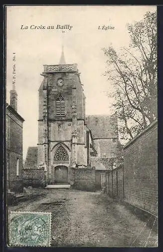 AK La Croix au Bailly, L`Église