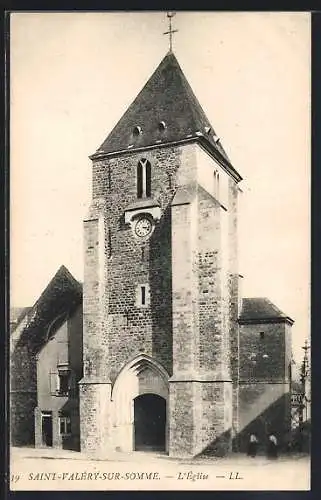 AK Saint-Valery-sur-Somme, L`église