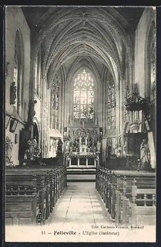 AK Folleville, L`Église, Intérieur