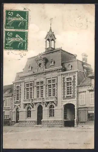 AK Moreuil, La Mairie vue de face