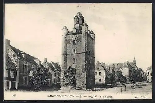 AK Saint-Riquier, Beffroi de l`Église
