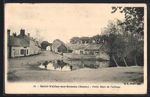 AK Saint-Valéry-sur-Somme, Petite Mare de l`Abbage