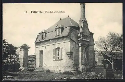 AK Folleville, Pavillon du Château