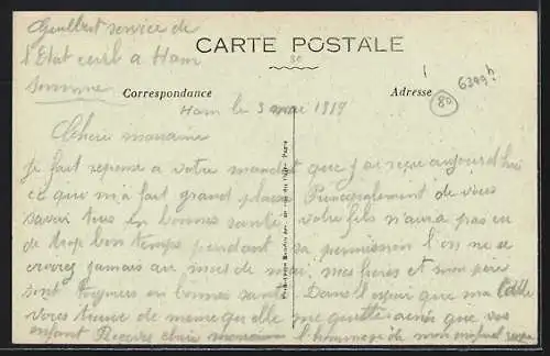 AK Ham, Réparation d`un pont par le Génie