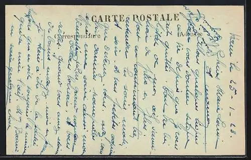 AK Ham, Entrée de la Ville, rue St-Quentin