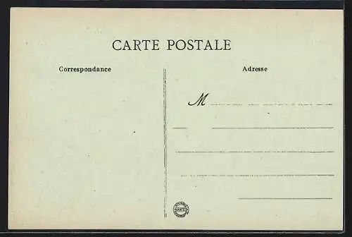 AK Maucourt, la Mairie et l`École pendant la Guerre 1914-1917