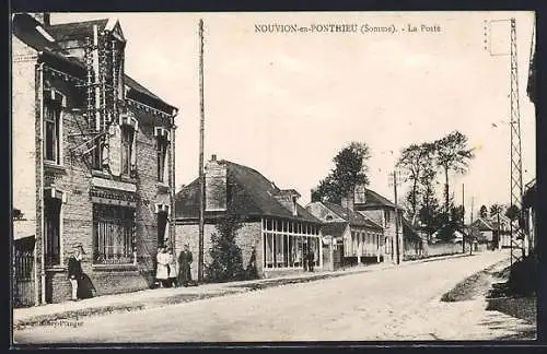 AK Nouvion-en-Ponthieu, La Poste