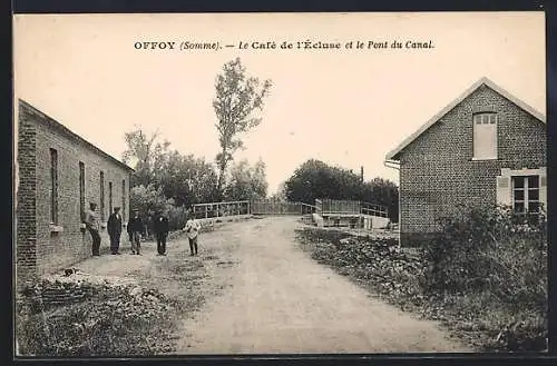 AK Offoy, Le Café de l`Écluse et le Pont du Canal