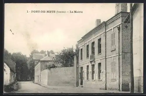 AK Pont-de-Metz, La Mairie