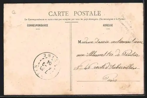 AK Ham, Entrée de la Ville côté de St-Sulpice