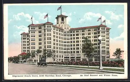 AK Chicago, IL, Edgewater Beach Hotel, 5349 Sheridan Road