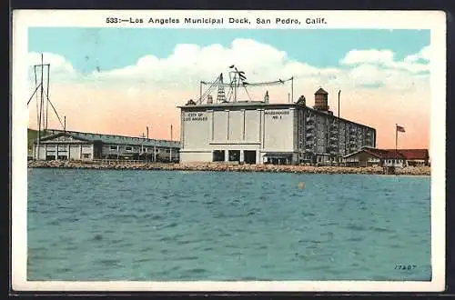 AK San Pedro, CA, Los Angeles Municipal Dock