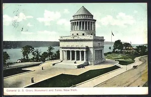 AK New York, NY, General US Grant Monument and Tomb