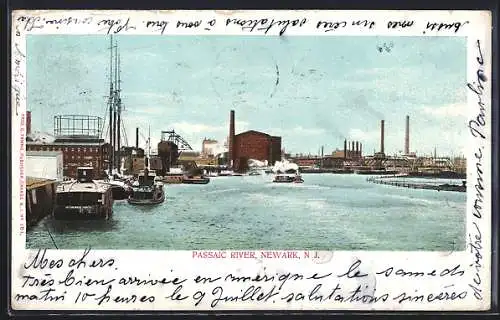 AK Newark, NJ, Passaic River