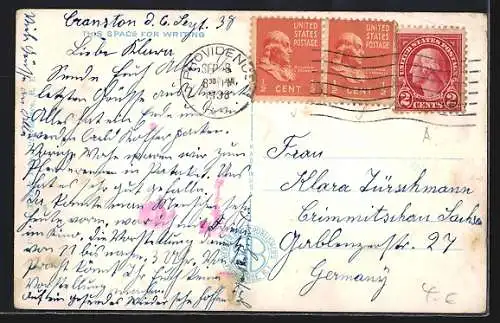 AK Providence, RI, American Flag, Roger Williams Park