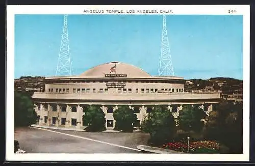 AK Los Angeles, CA, Angelus Temple