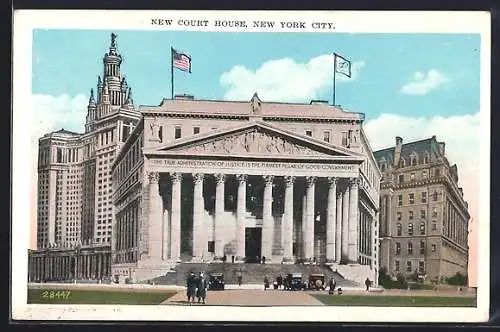 AK New York, NY, New Court House
