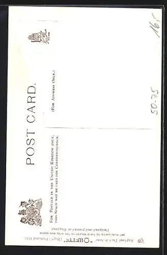 Künstler-AK Buff Orpington Cock