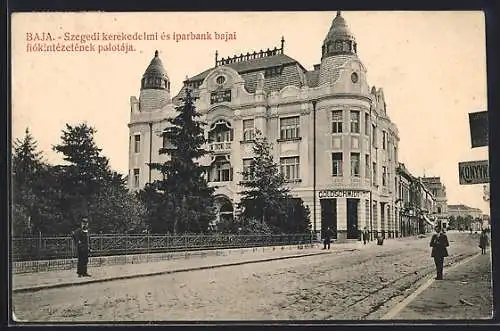 AK Baja, Szegedi kerekedelmi és iparbank bajai fiókintéretének palotája