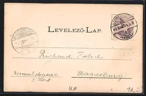 AK Szombathely, Polgáries felsö kereskedelmi iskola, Árvaház, Ev. templom
