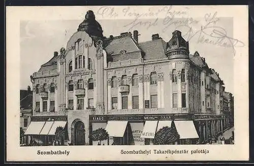AK Szombathely, Szombathelyi Takarékpénztár palotája