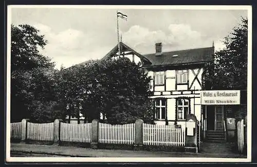 AK Henkenhagen, Hotel W. Stoebke, Inh. Willi Stoebke