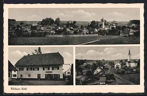 AK Kläham / Mdg., Panorama & Ortspartie