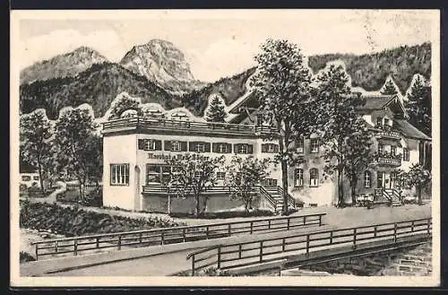 AK Jenbach-Feilnbach /Wendelstein, Kur- und Erholungsheim Waldgasthof