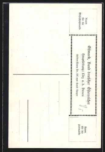 Künstler-AK Ernst Kutzer: Adalbert Stifter, der Waldgänger, Familie geht Spazieren