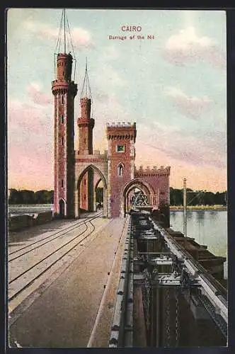 AK Caire, Barrage du Nil