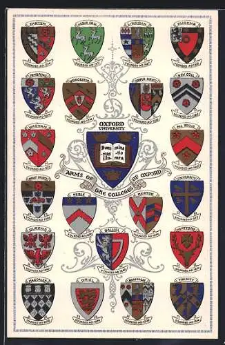 AK Oxford, Wappen der Oxford University