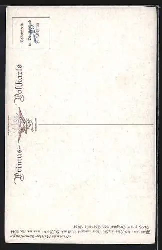 Künstler-AK Corneille Max: Lebensfreude eine kleinen Mädchens