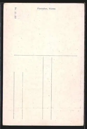 Künstler-AK Ludwig Hans Fischer: Wien, Belebte Partie in der Wipplingerstrasse